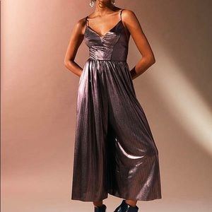 Urban Outfitters Metallic jumpsuit (size medium)